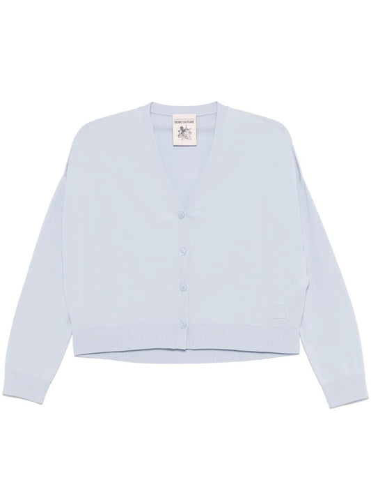 Fine-Knit Cardigan