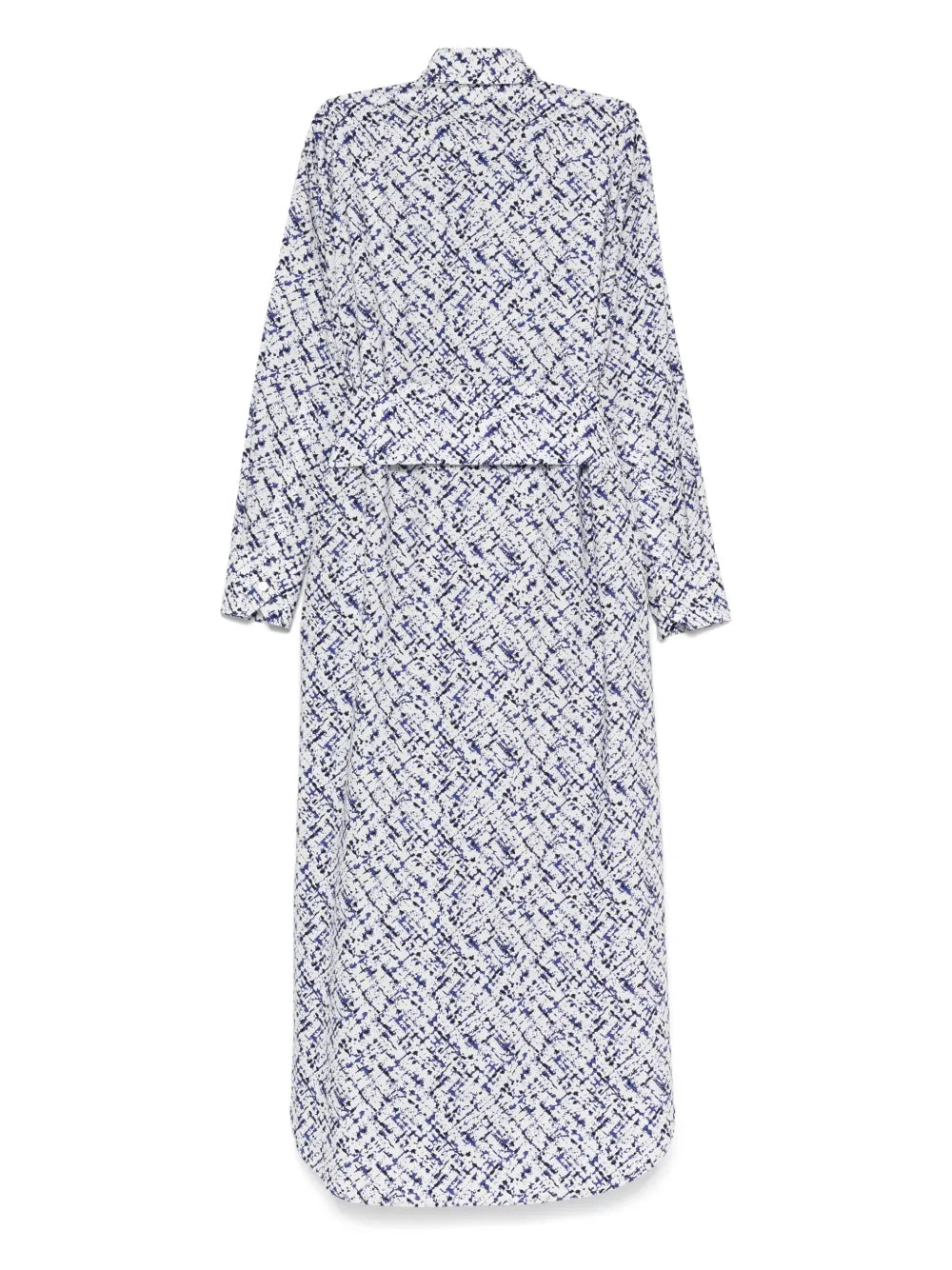 Printed Poplin Maxi Dress