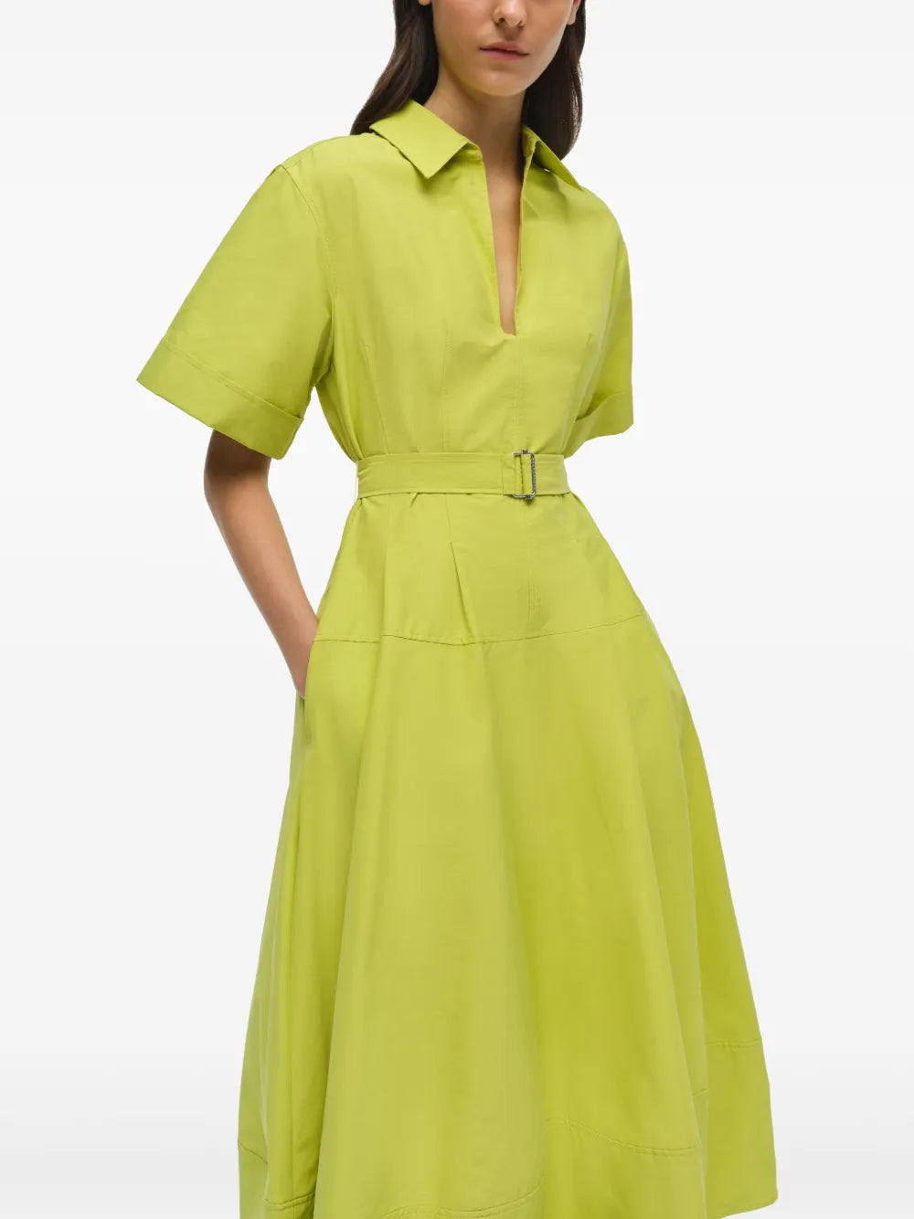 Belted Midi Dress