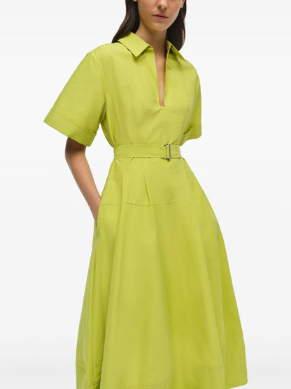 Belted Midi Dress