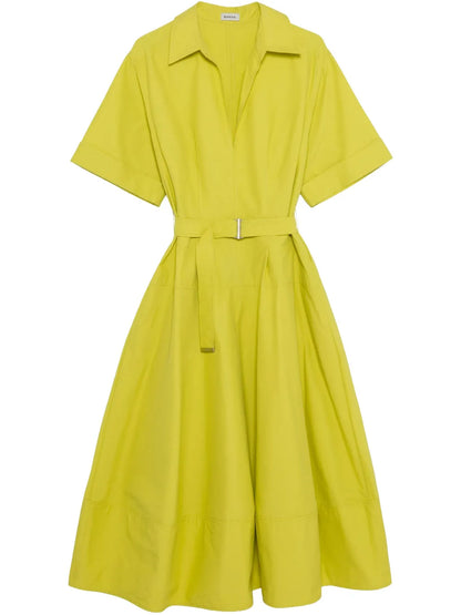Belted Midi Dress
