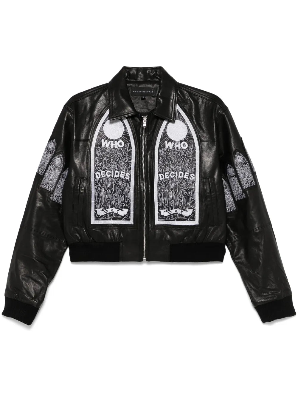Multi-Patch Bomber Jacket