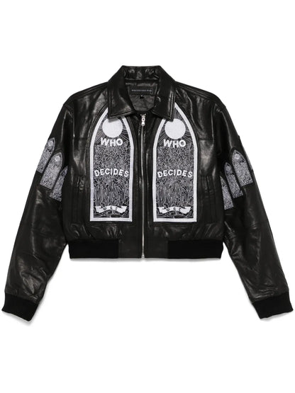 Multi-Patch Bomber Jacket