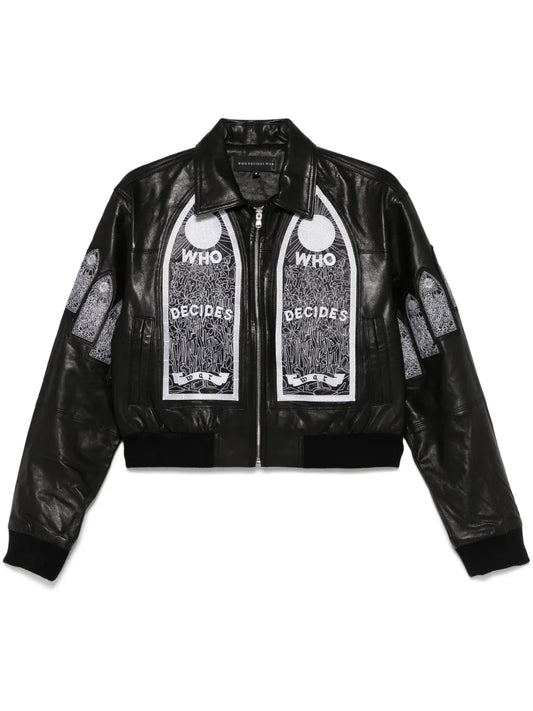 Multi-Patch Bomber Jacket