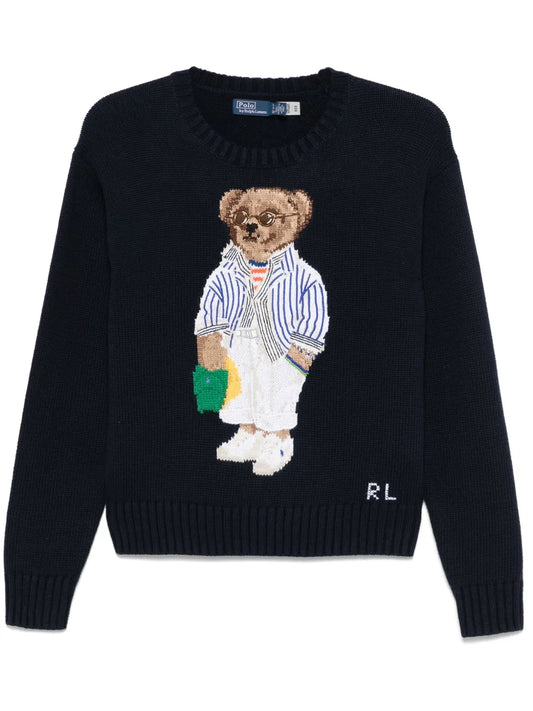 Polo Bear Cotton Sweater