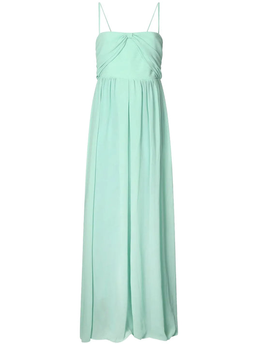Twisted-Detail Evening Dress