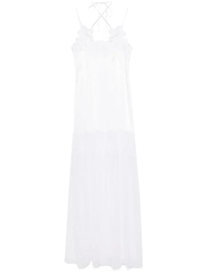 Lace-Trimmed Gown