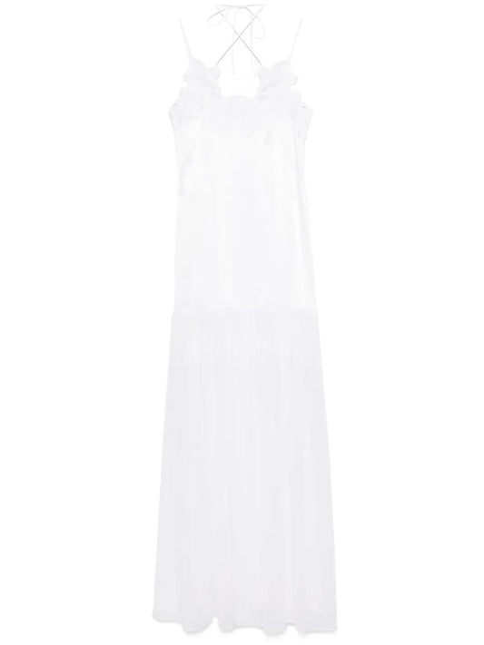 Lace-Trimmed Gown