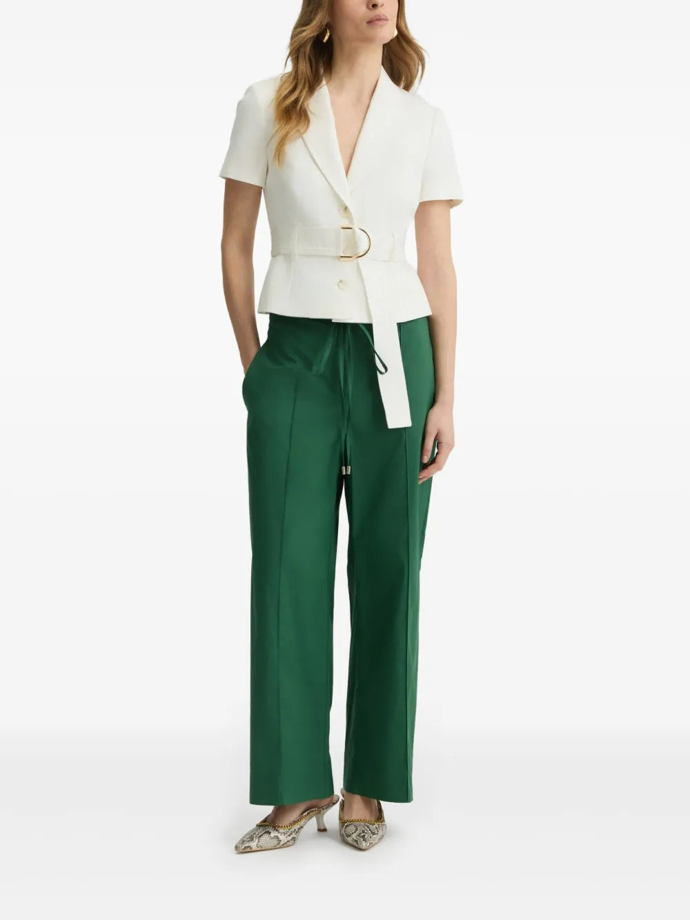 High-Waisted Trousers