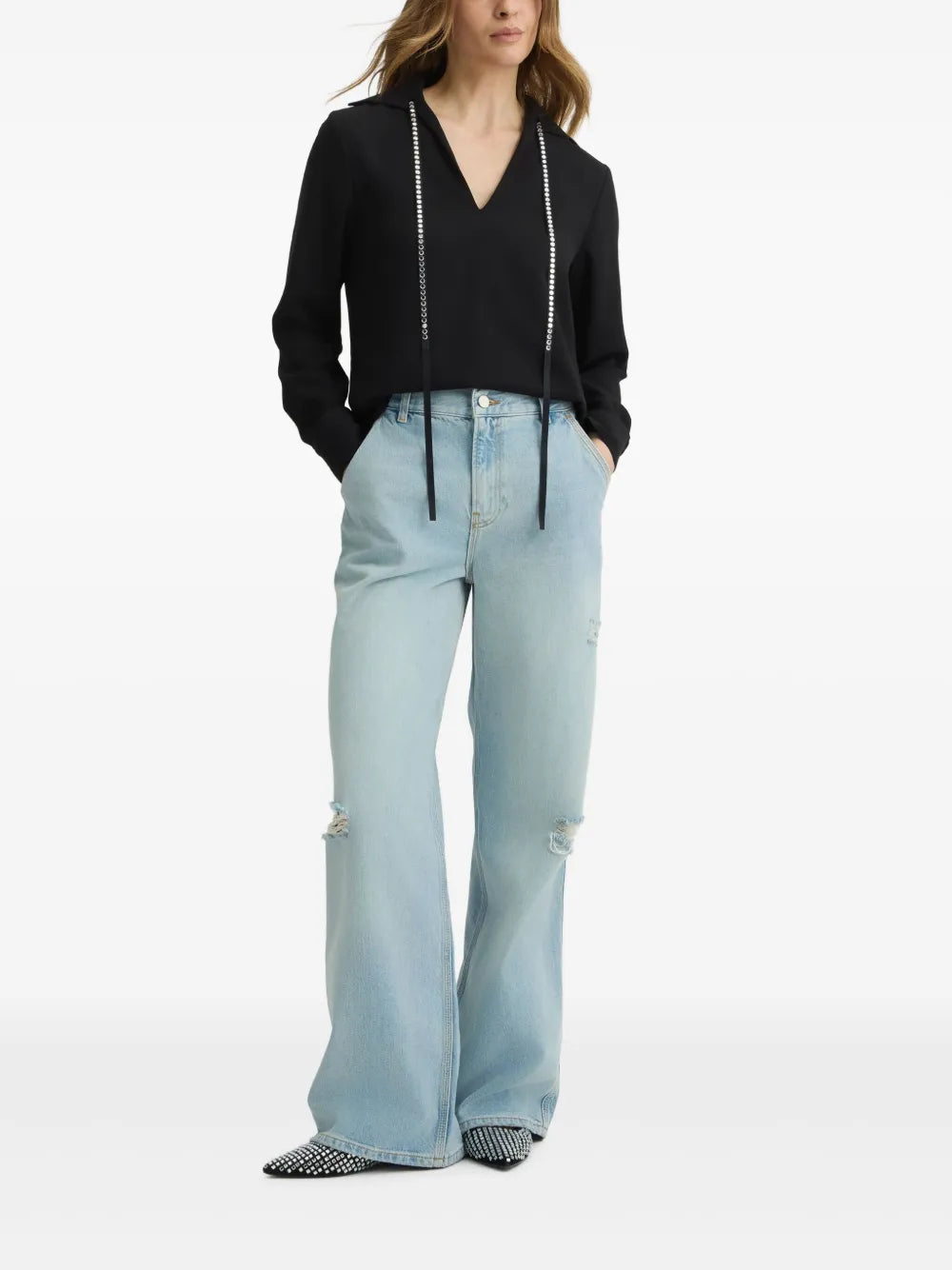 V-Neck Blouse