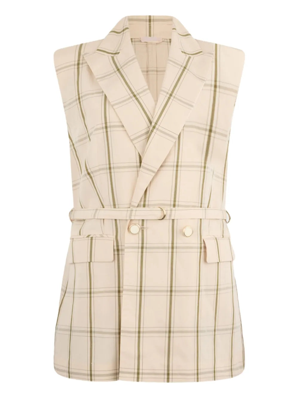 Checked Waistcoat