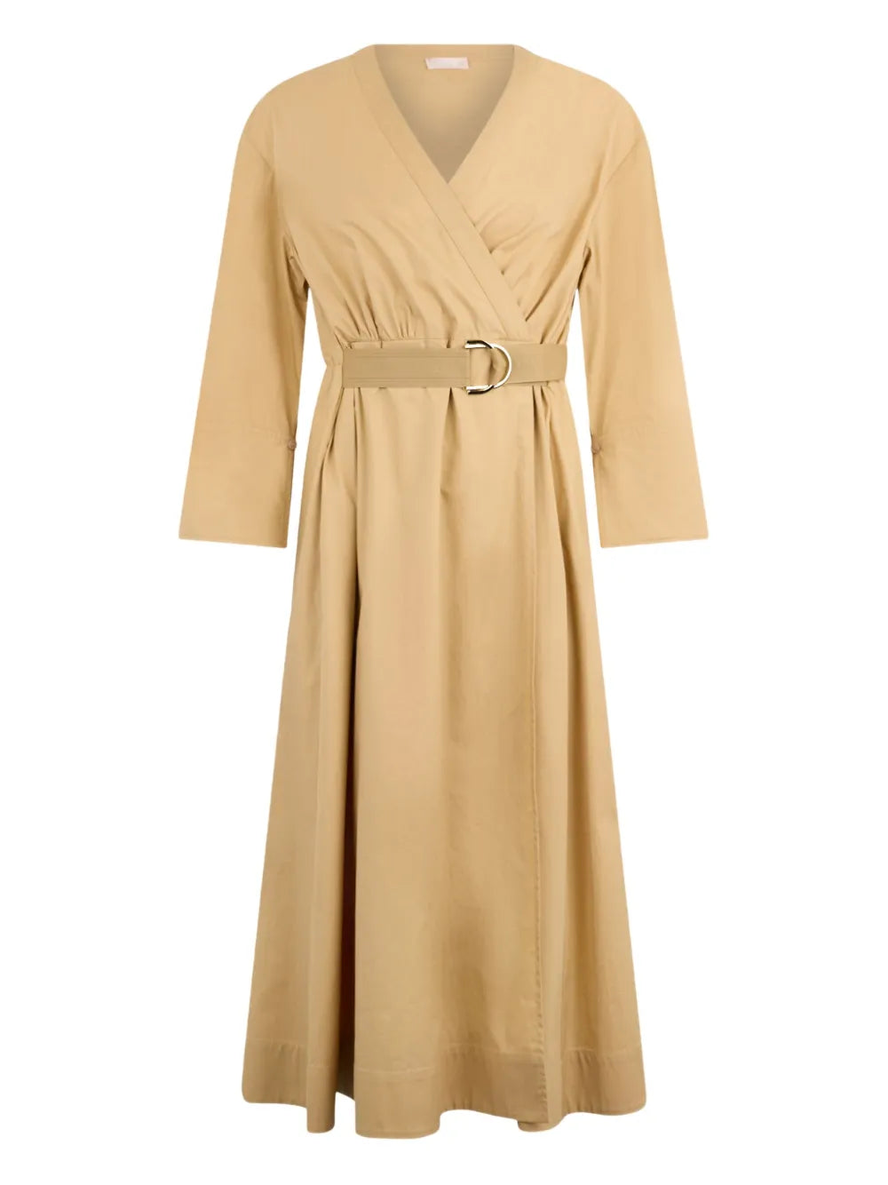 Belted Cotton Dress