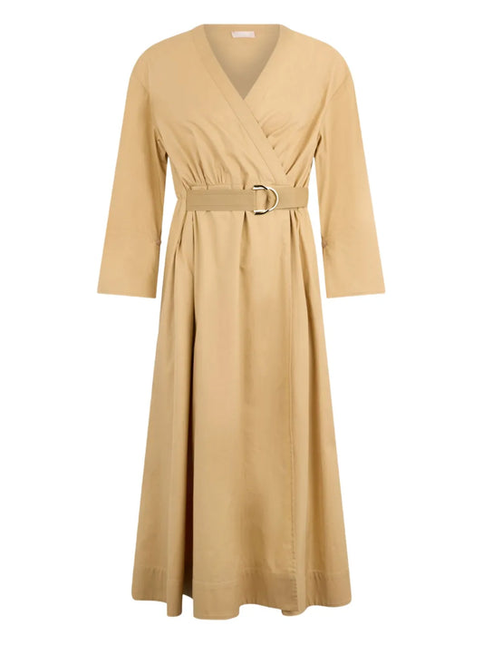 Belted Cotton Dress