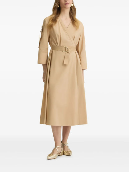 Belted Cotton Dress