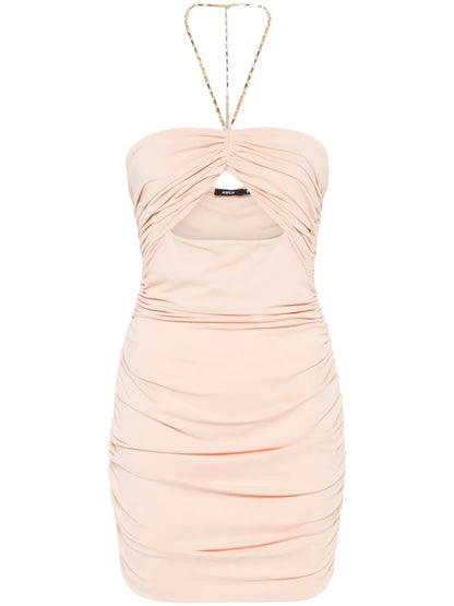 Ruched Mini Dress
