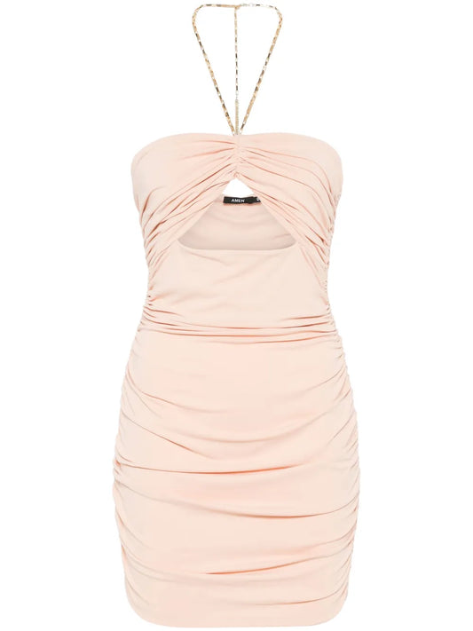 Ruched Mini Dress