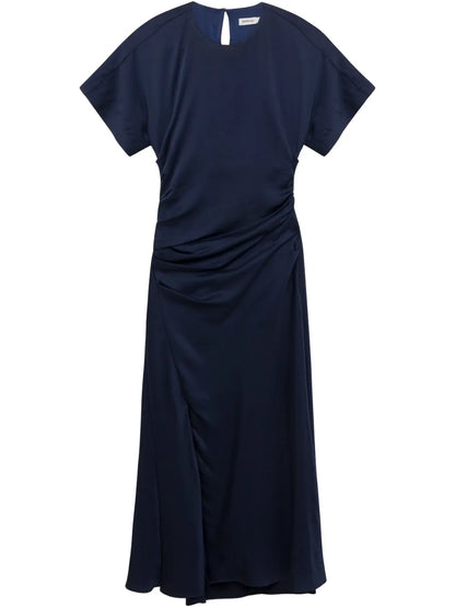 Draped Midi Dress