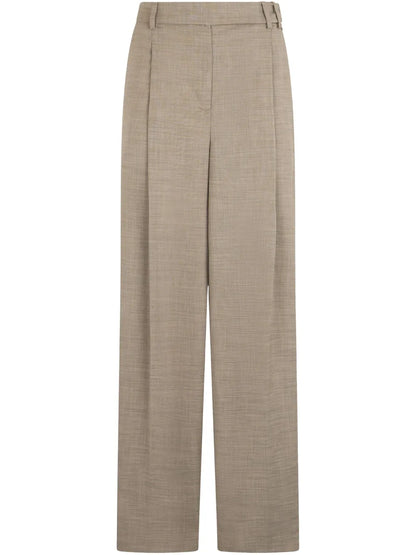 High-Waisted Tailored Trousers
