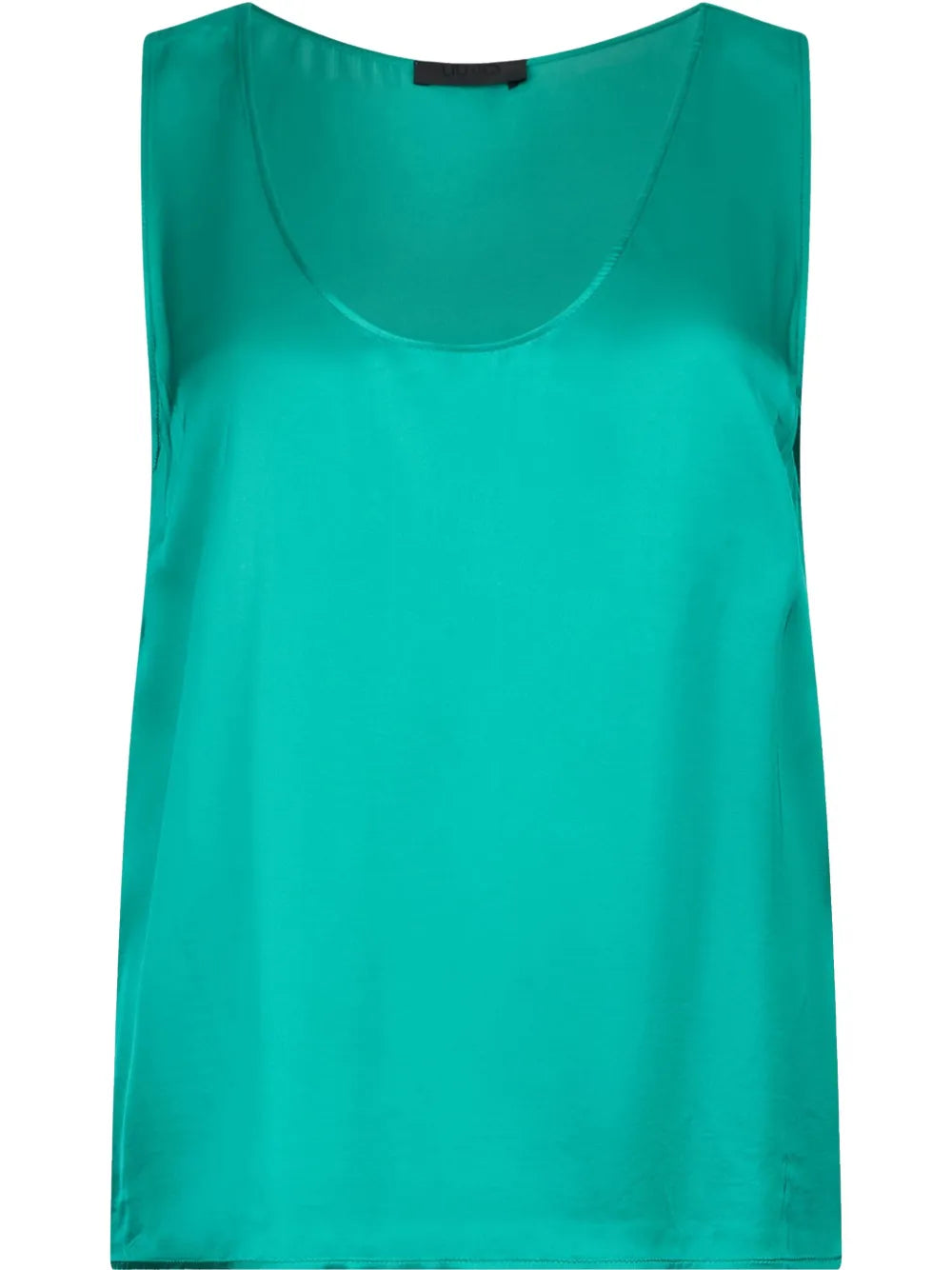 Scoop-Neck Sleeveless Top