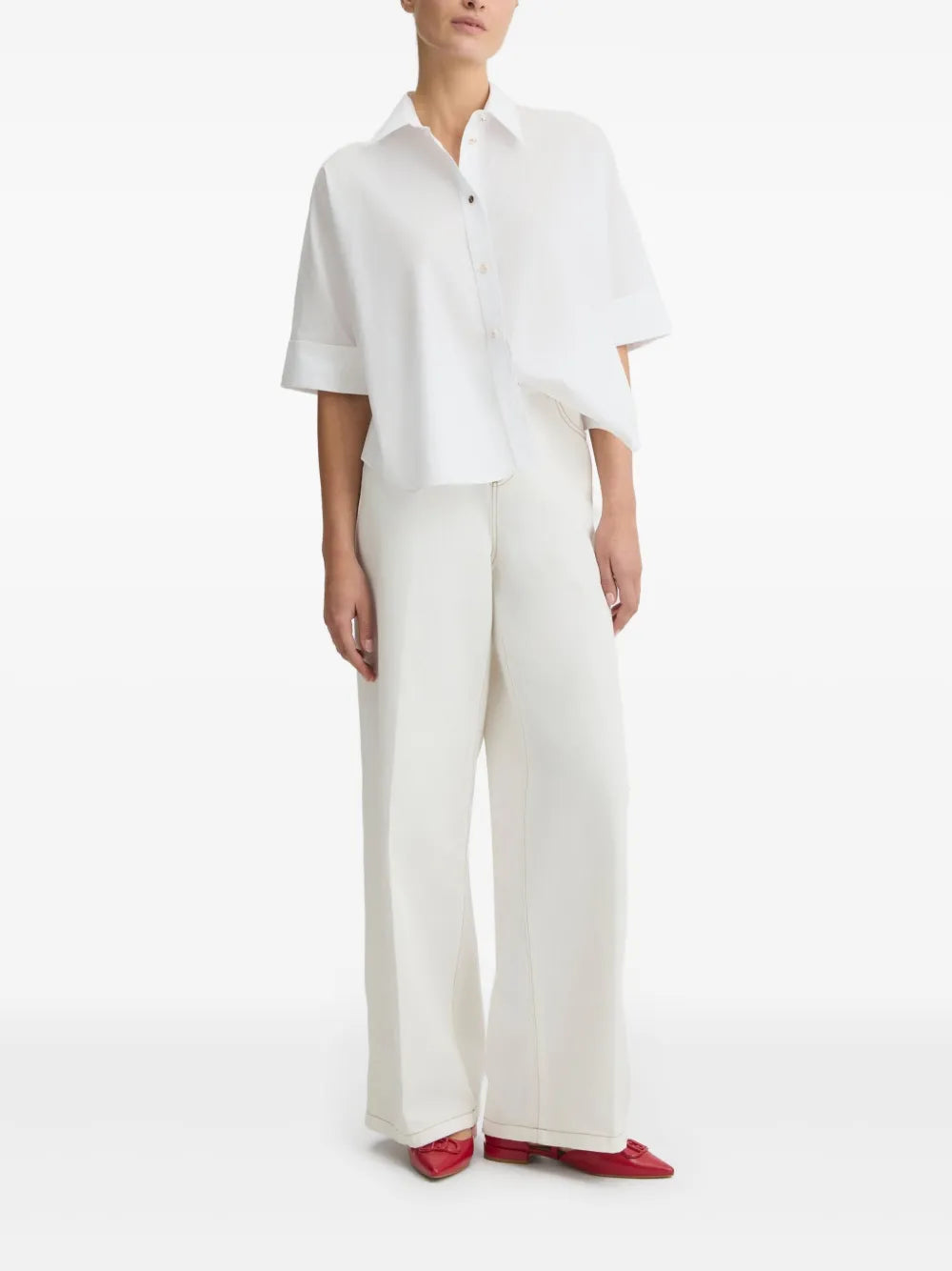 Oversized Button-Up Shirt