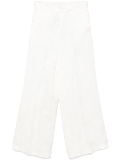 Jacquard Palazzo Pants
