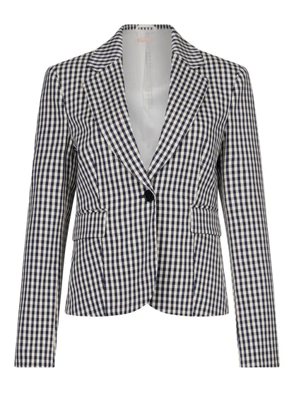 Check-Pattern Blazer
