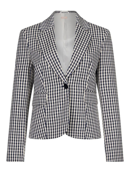 Check-Pattern Blazer