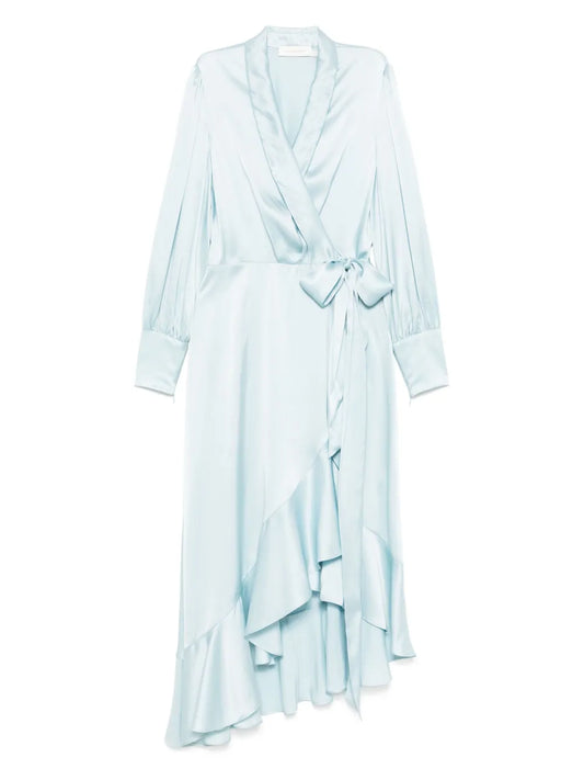 Silk Midi Dress
