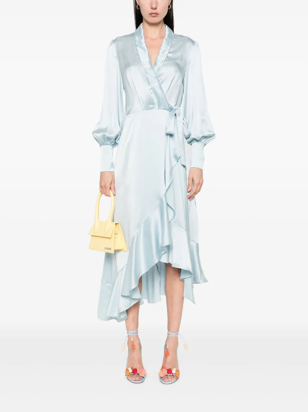 Silk Midi Dress