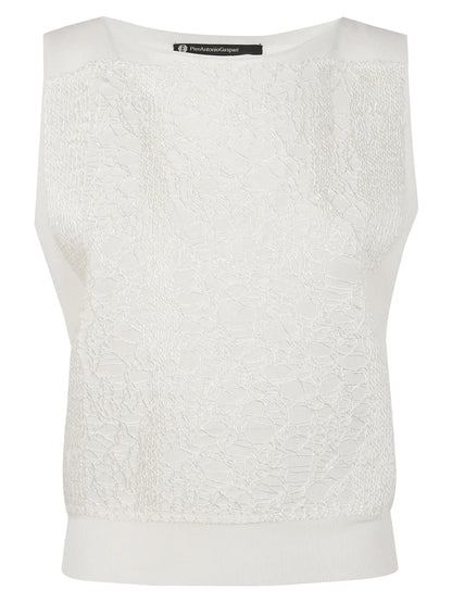 Embroidered Tank Top