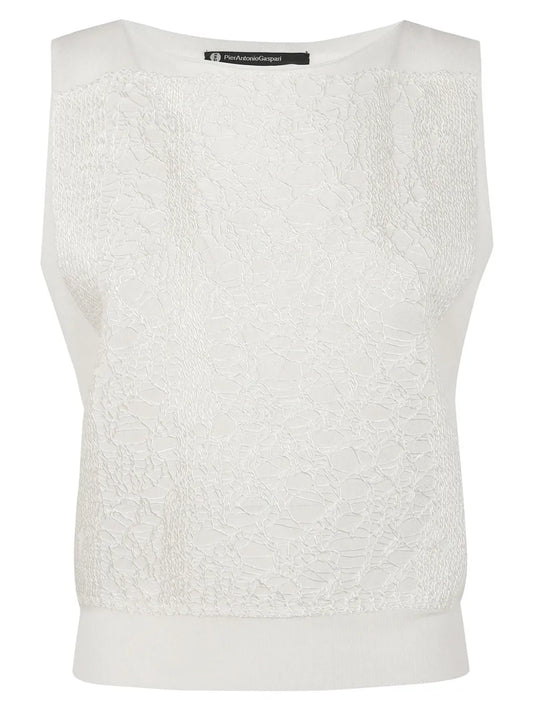 Embroidered Tank Top