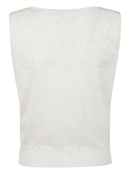 Embroidered Tank Top