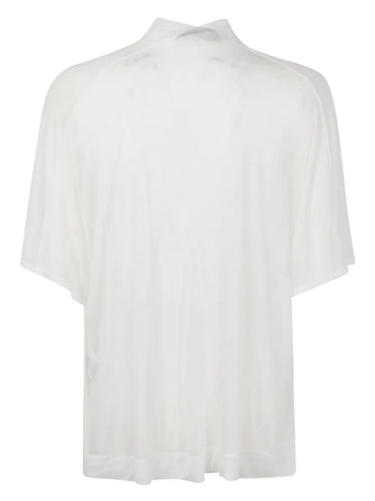 Pleat-Detail T-Shirt