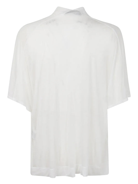 Pleat-Detail T-Shirt