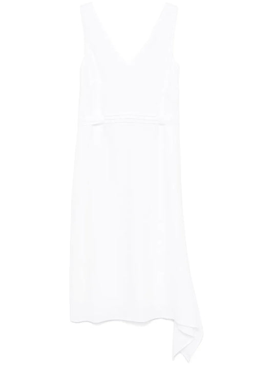 Bead-Detail Midi Dress