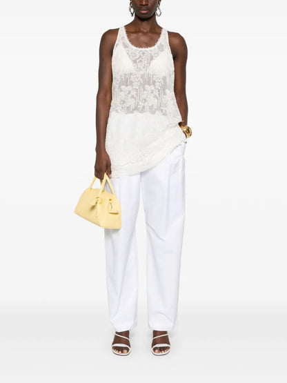 Embroidered Tank Top