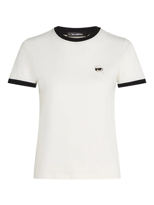 Ikon Contrast-Piping T-Shirt
