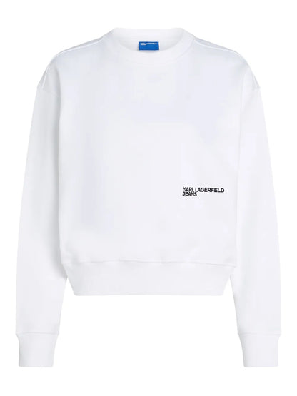 Regular Box Floral Sweatshirt