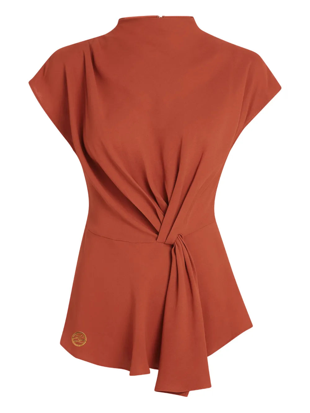Asymmetrical Draped Top