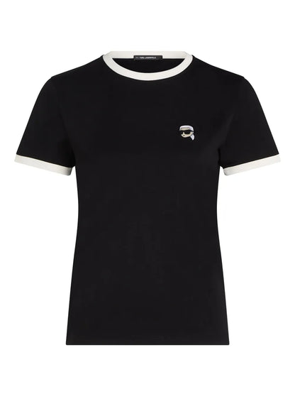 Ikon Contrasting-Trim T-Shirt