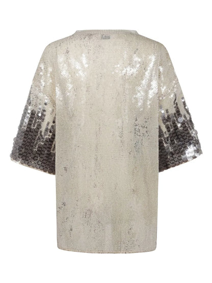 Sequin-Embellished T-Shirt