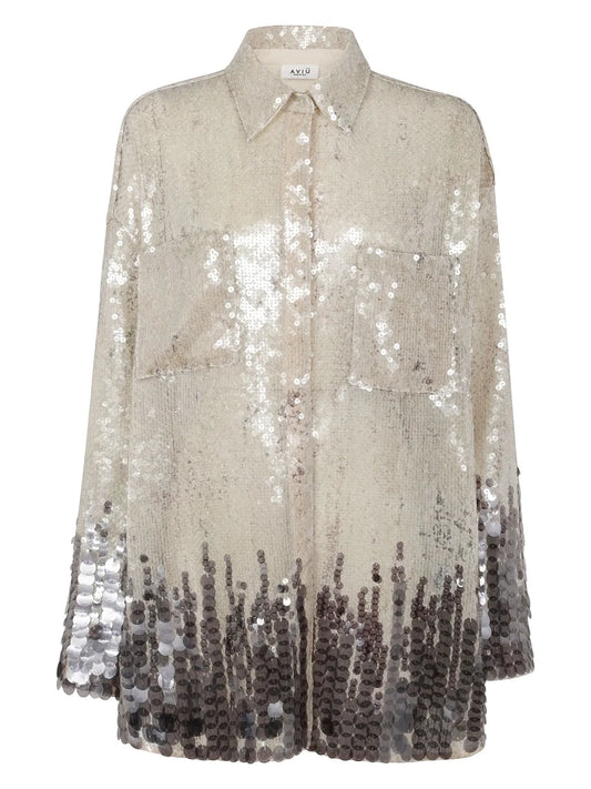Sequin-Embellished Shirt