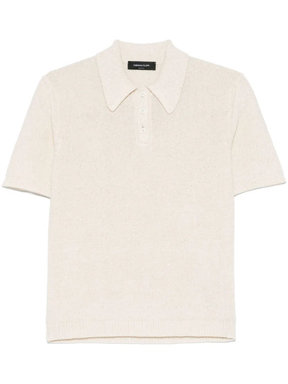 Knitted Polo Top