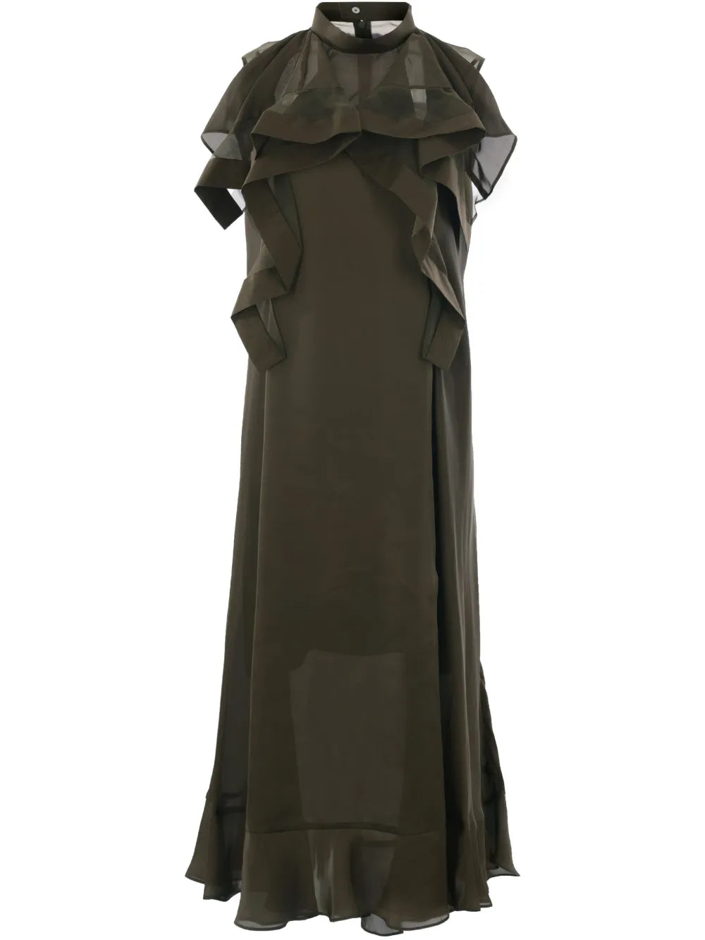 Sleeveless Chiffon Dress