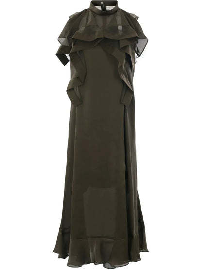 Sleeveless Chiffon Dress