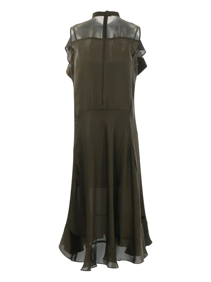 Sleeveless Chiffon Dress