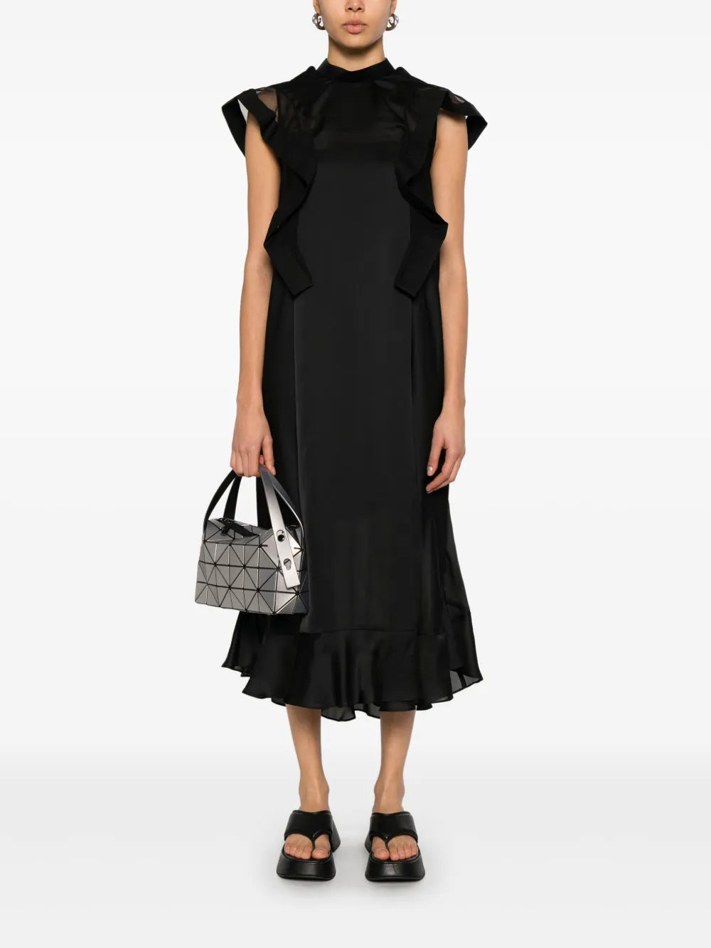 Chiffon Midi Dress