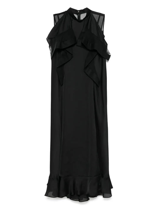 Chiffon Midi Dress