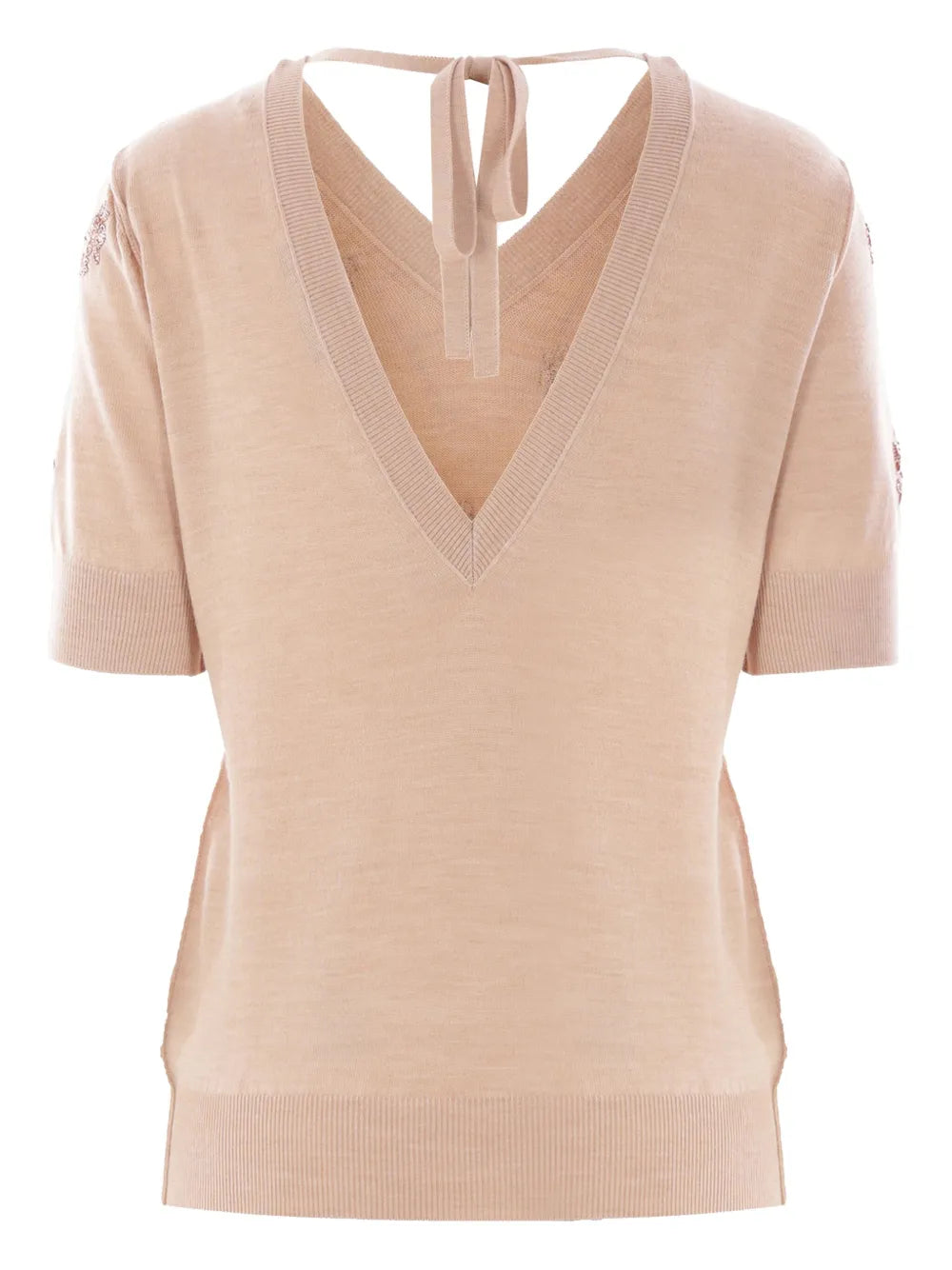 Wool Cropped Sweater