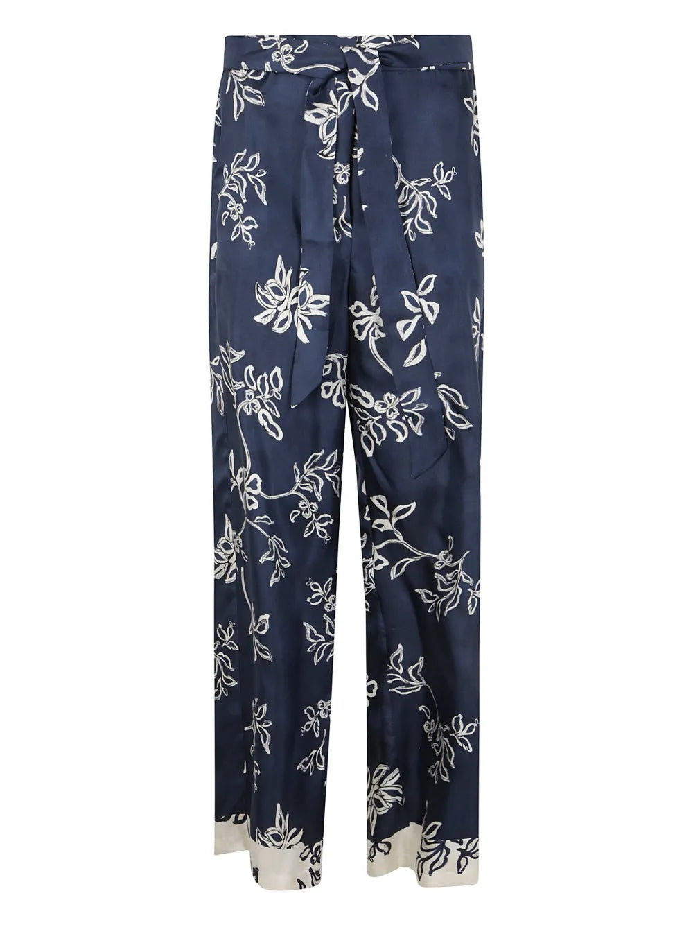 Cinzia Floral-Print Trousers